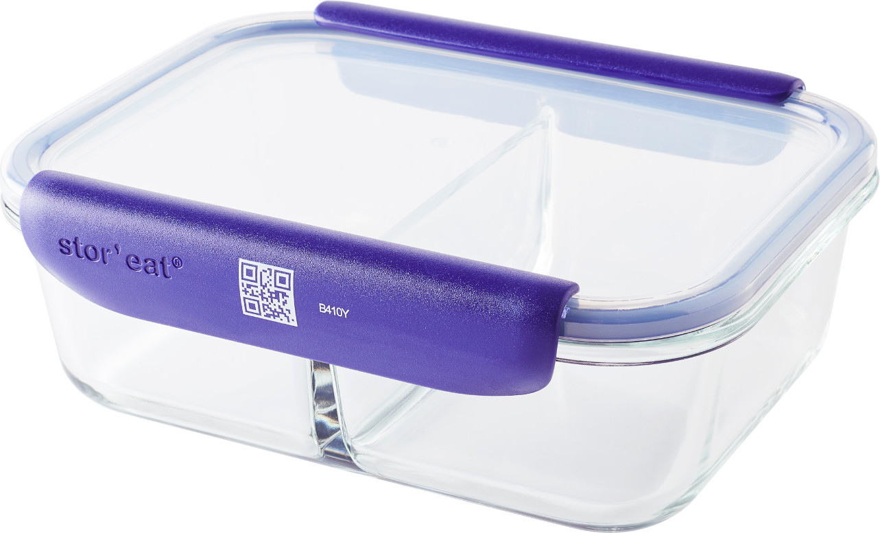 Pojemnik kuchenny Smart 1,45 l szklany podwójny