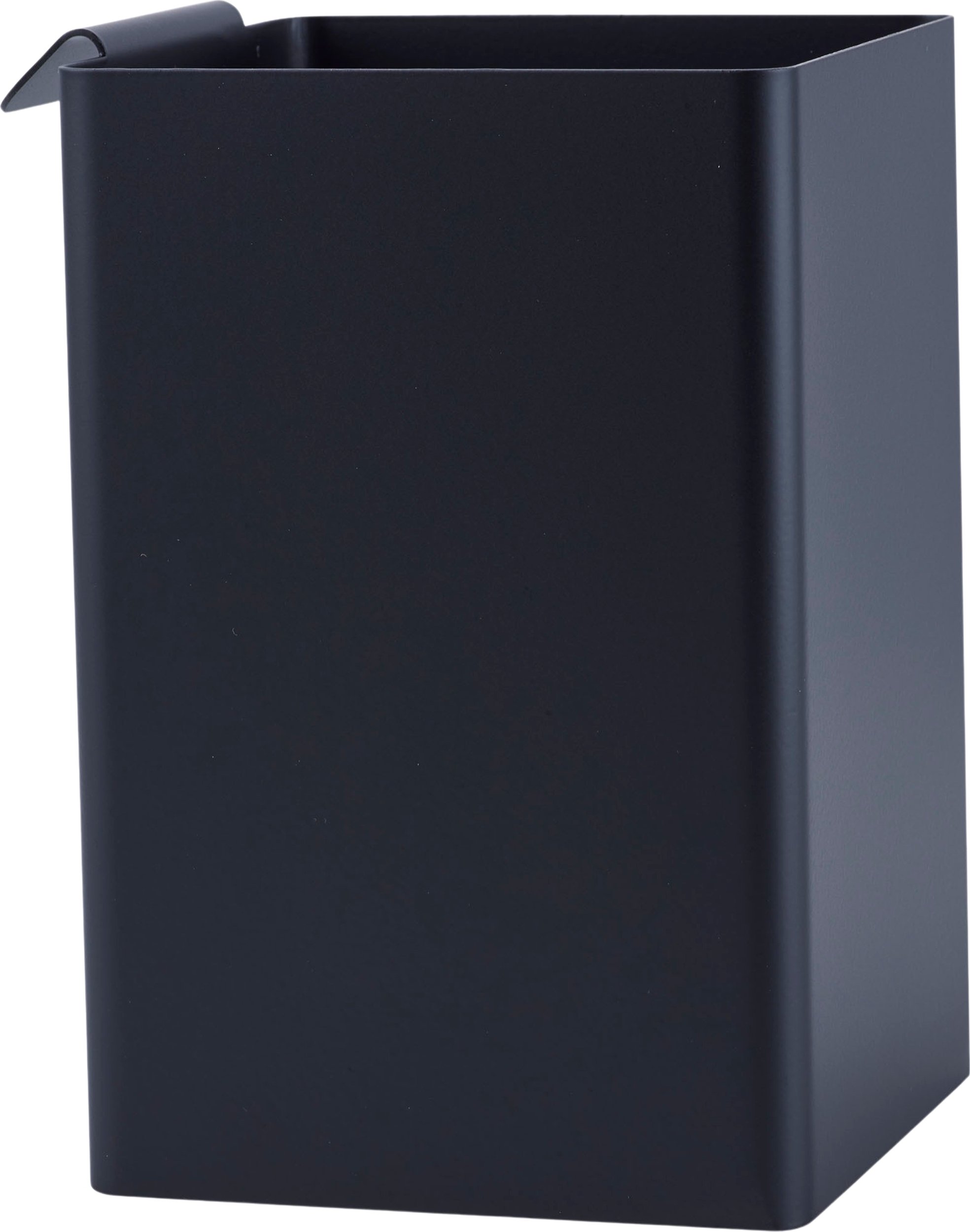 Pojemnik uniwersalny Flex 15,5 cm czarny z haczykiem