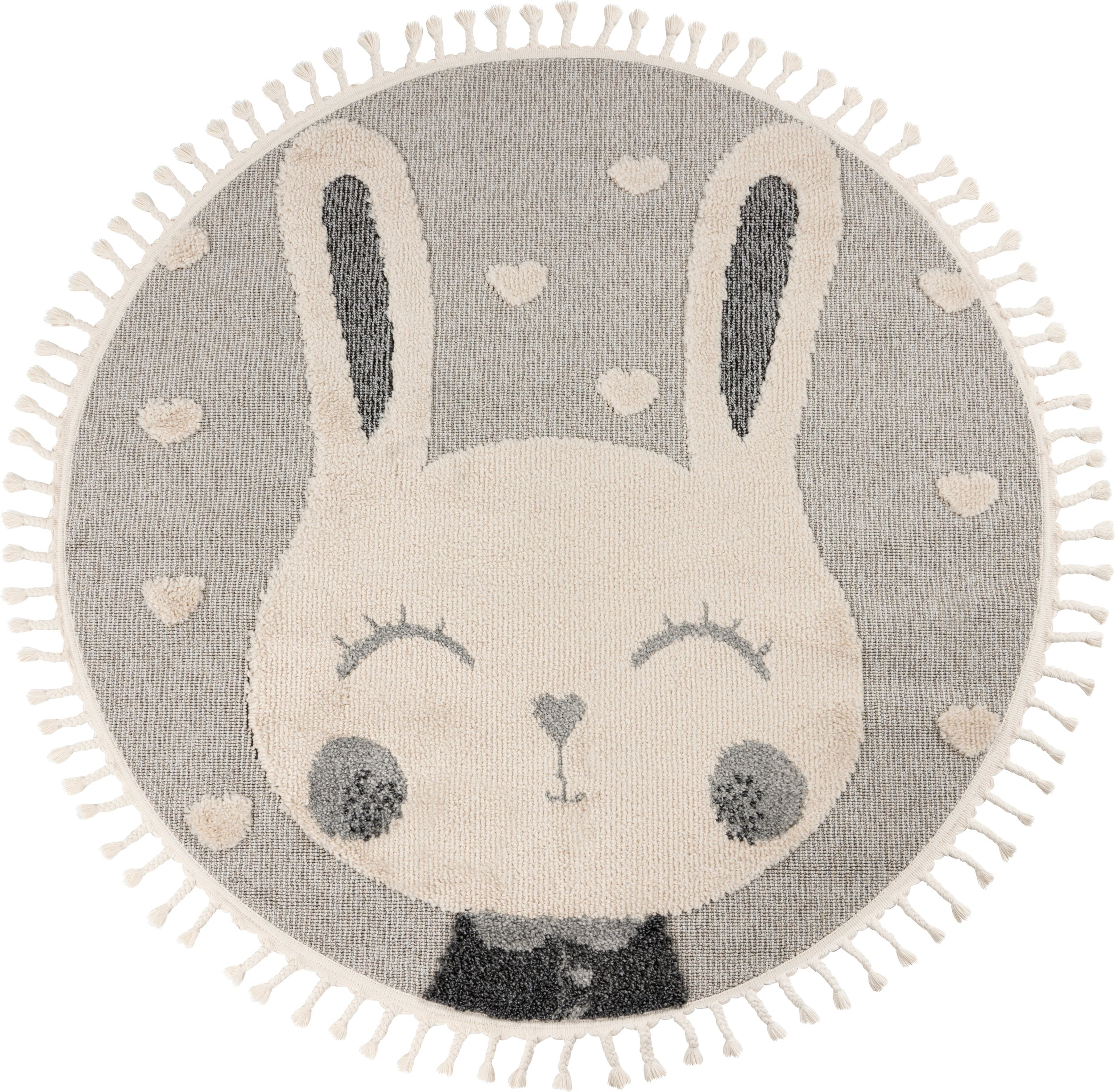 Dywan okrągły Fano Rabbit Heart 133 cm