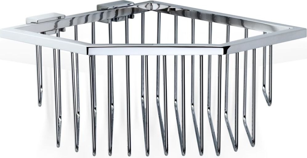 Półka prysznicowa narożna Corner chrom z ukrytym mocowaniem