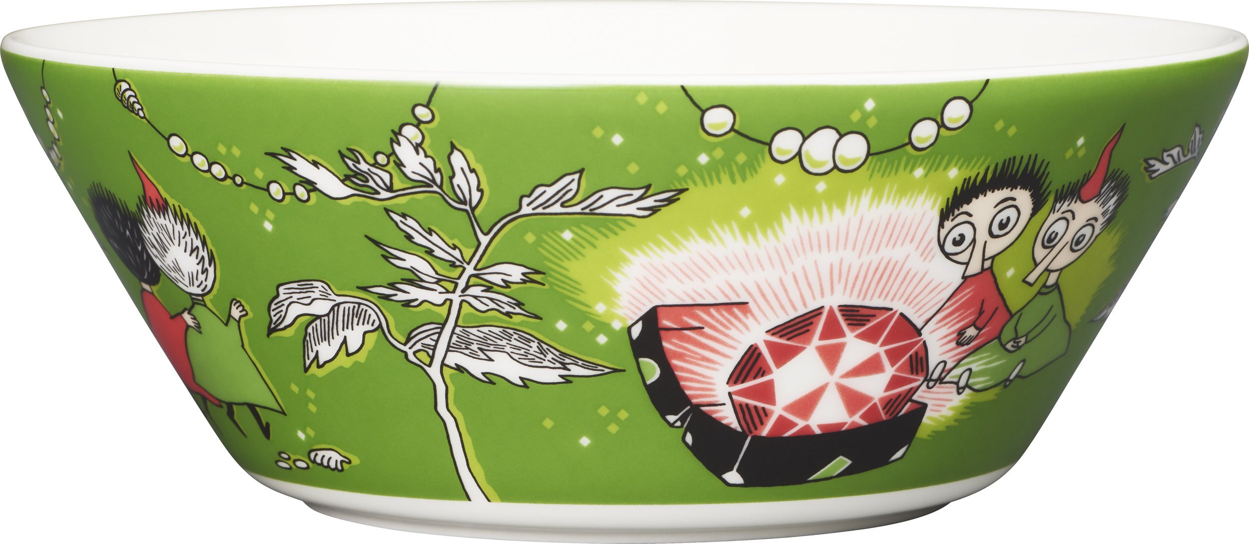 Miseczka Arabia Finland Muminki Topik i Topcia z rubinem