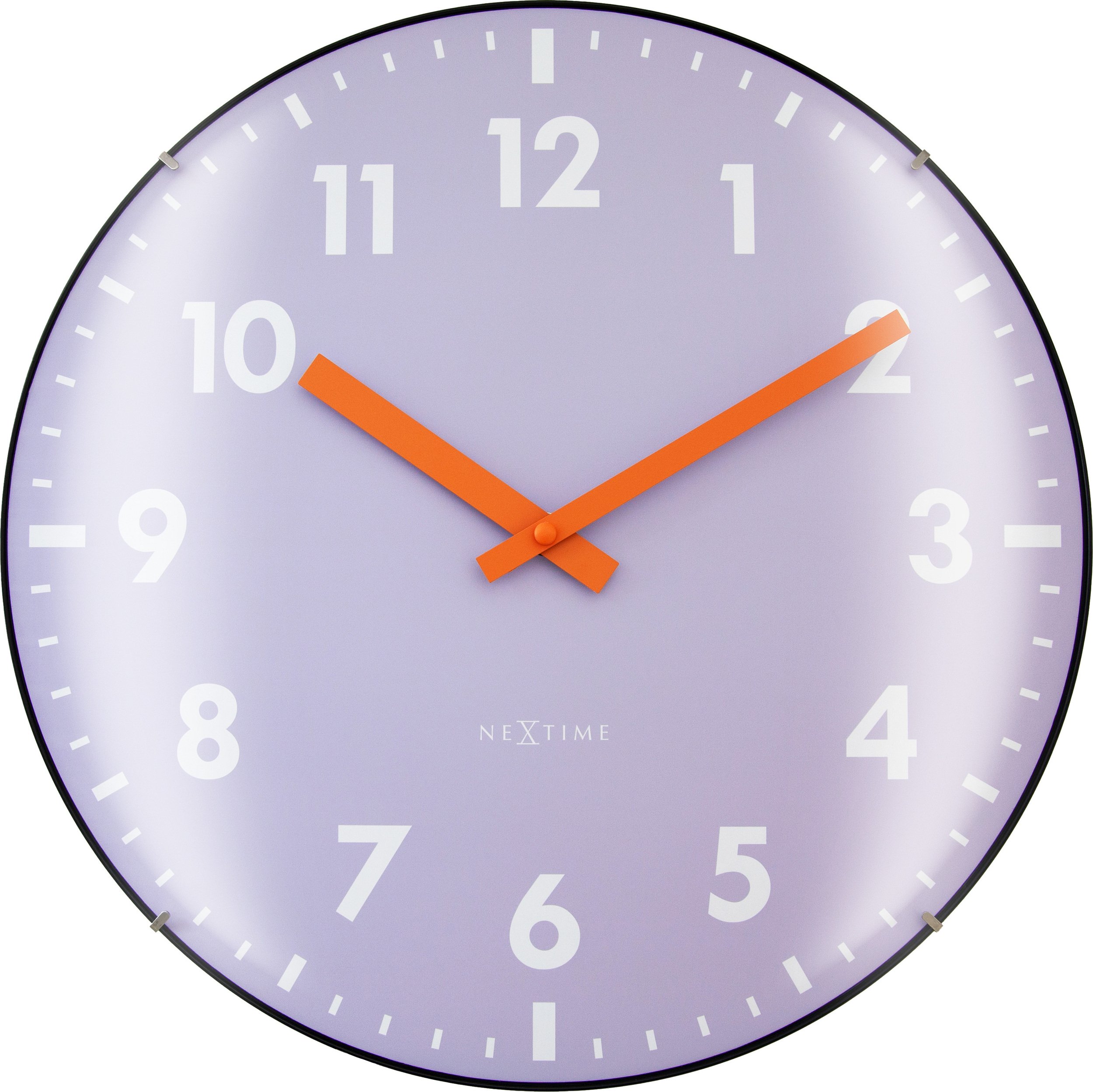 Zegar ścienny Duomo lawendowy
