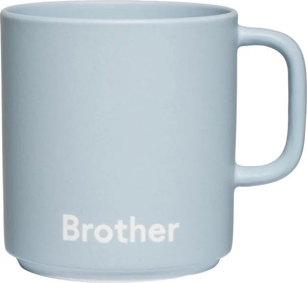 Kubek z uchem Favourite Brother jasnobłękitny