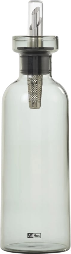 Dozownik do oliwy lub octu Aroma Pour 300 ml przezroczysty szary