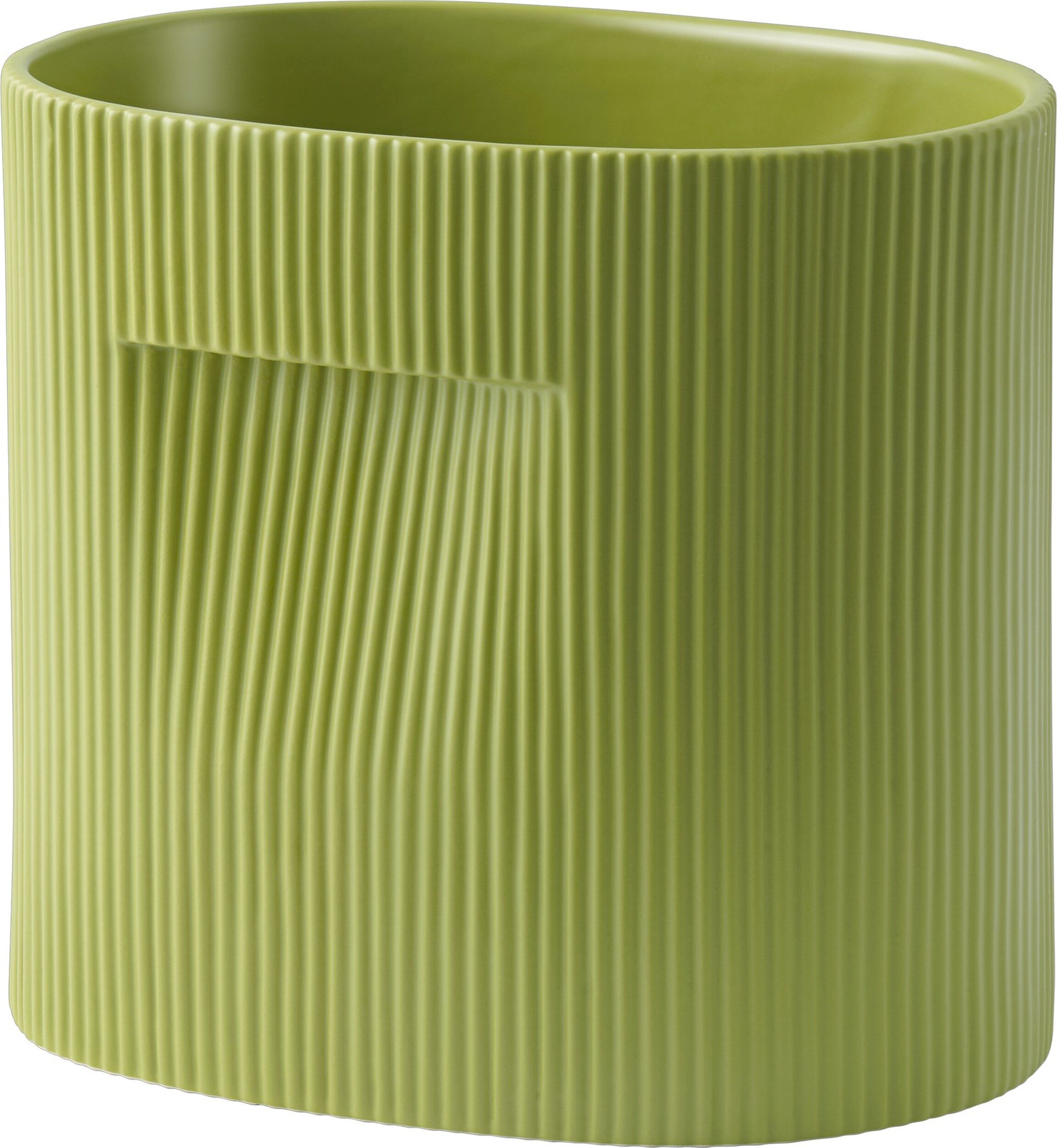 Osłonka na doniczkę Ridge 24 cm zielona