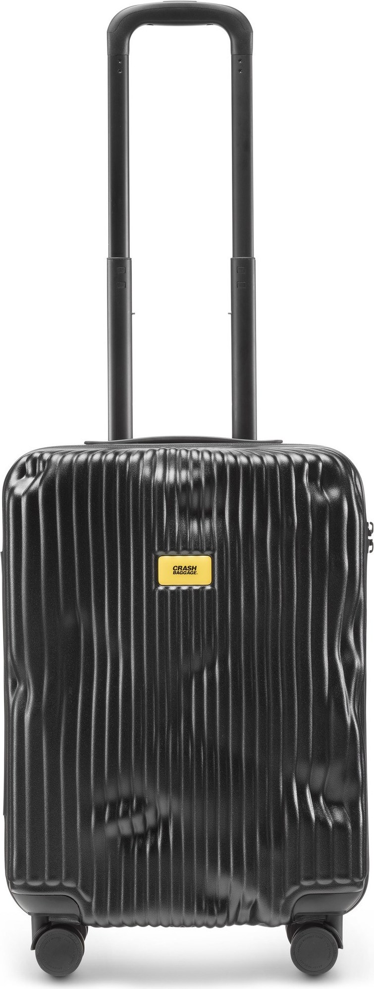 Walizka kabinowa Stripe super black