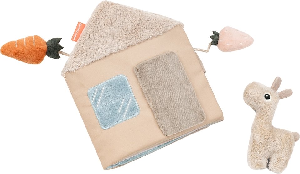 Książeczka sensoryczna Lalee domek rozkładana