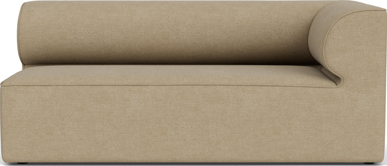 Narożnik prawostronny sofy modułowej Eave Bouclé 86 x 172 cm beżowy