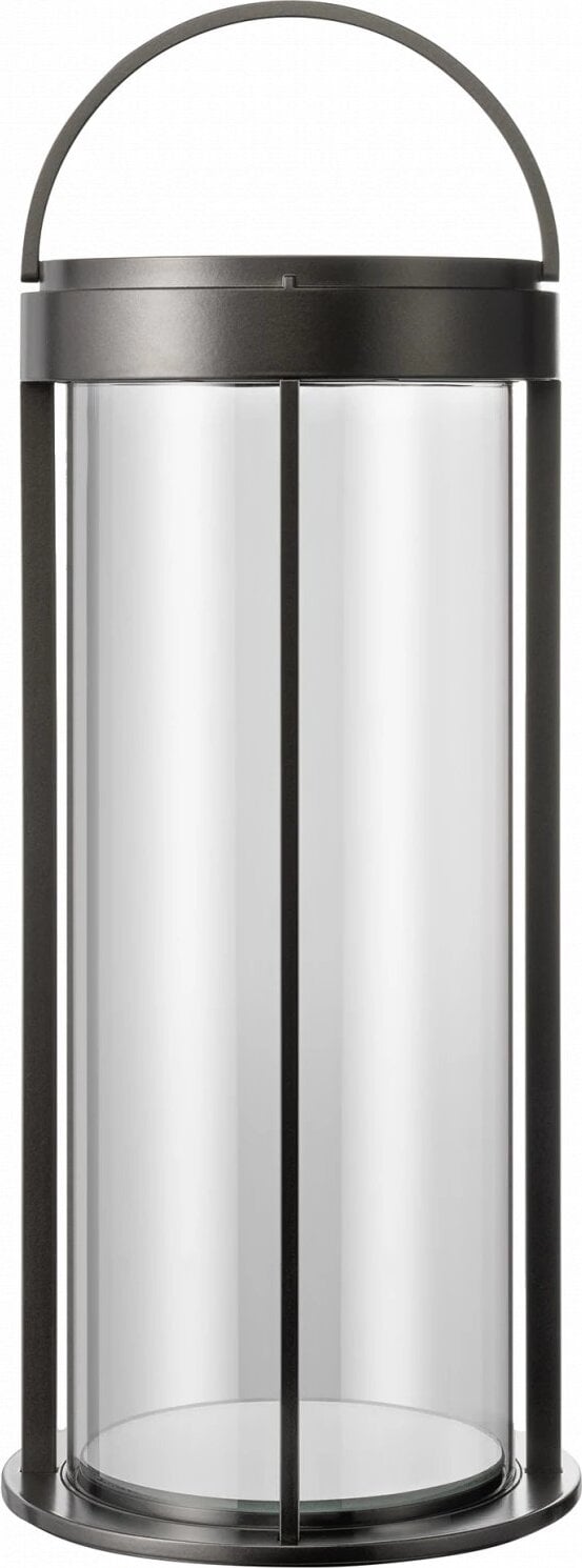 Lampion LED Mituro 35 cm ciemnoszary