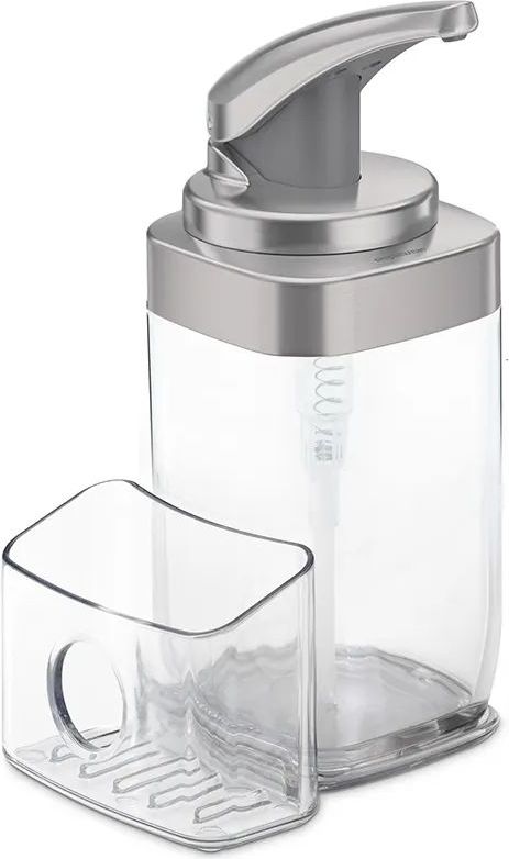 Dozownik do mydła z pojemnikiem na gąbkę Simplehuman 650 ml