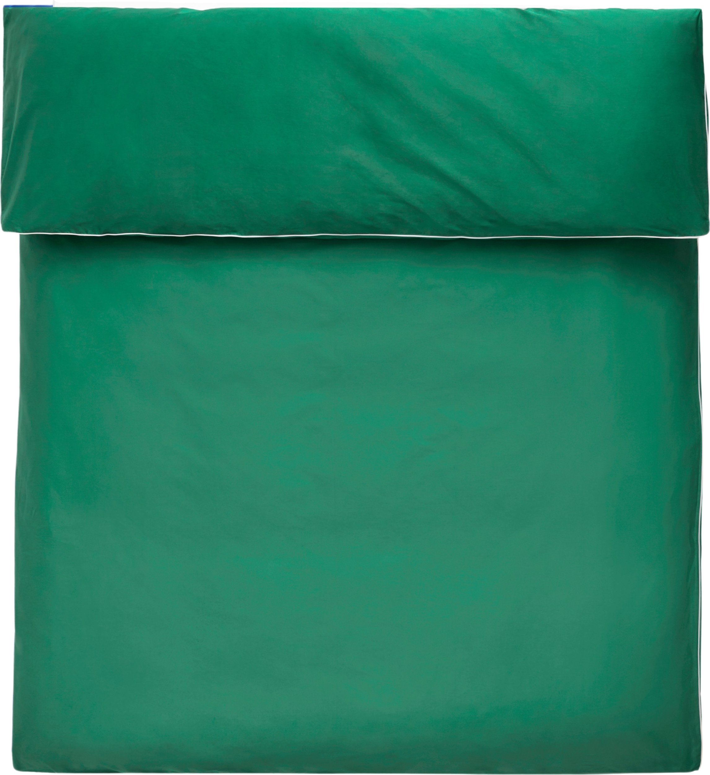 Poszewka na kołdrę Outline 240 x 220 cm ciemnozielona