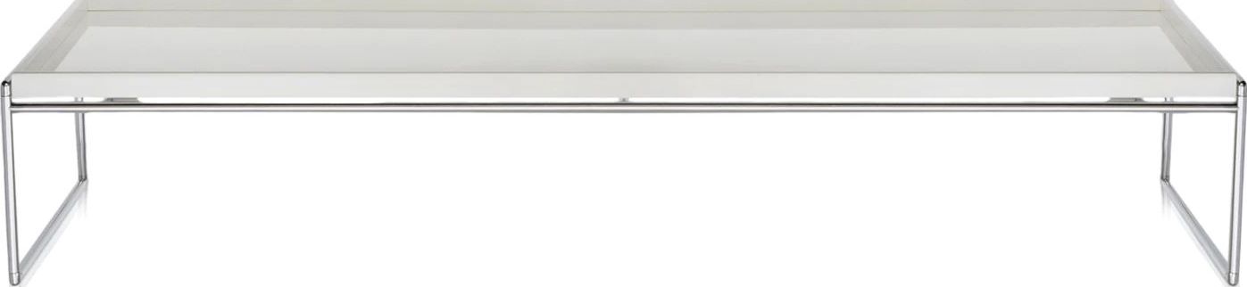 Stolik kawowy Trays 40 x 140 cm biały