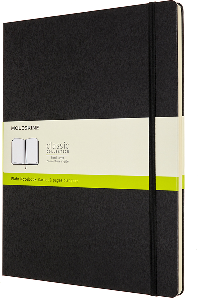 Notes gładki Moleskine Classic XXL 192 strony czarny twarda oprawa