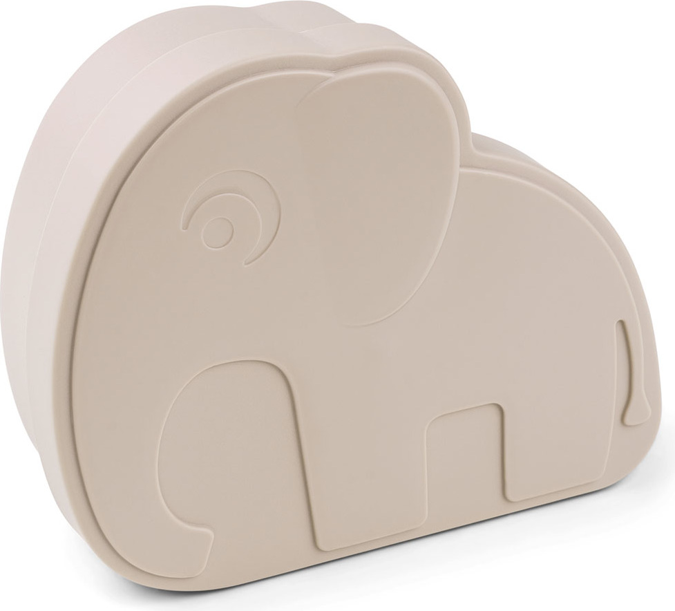 Lunchbox dziecięcy Kiddish Elphee piaskowy