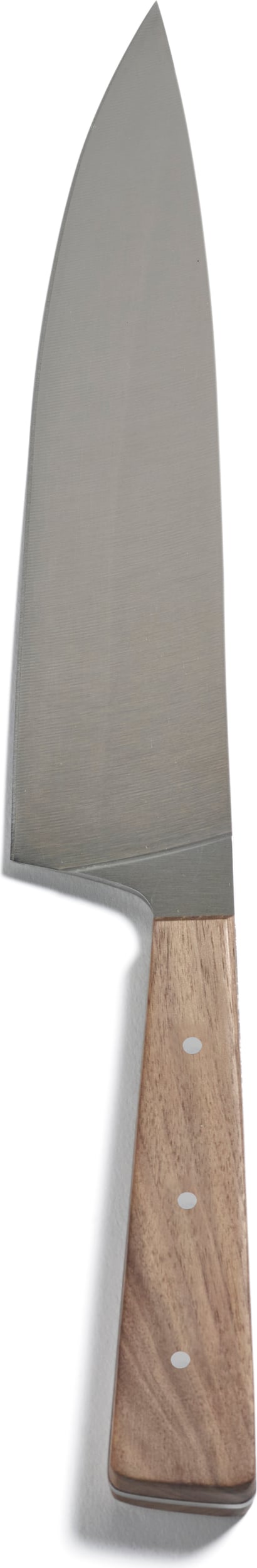 Nóż szefa kuchni Dune drewno orzechowe