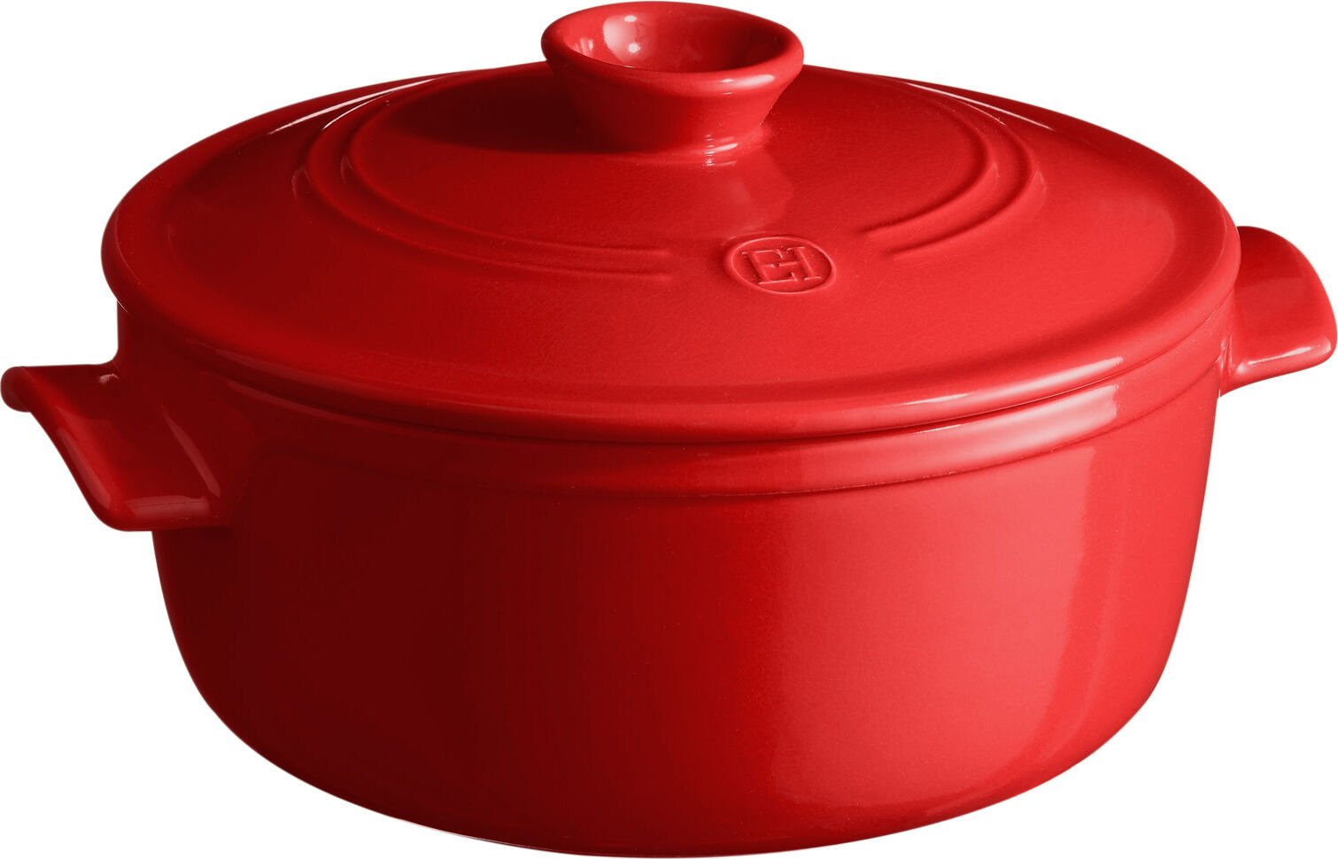 Garnek ceramiczny Emile Henry 5 l czerwony