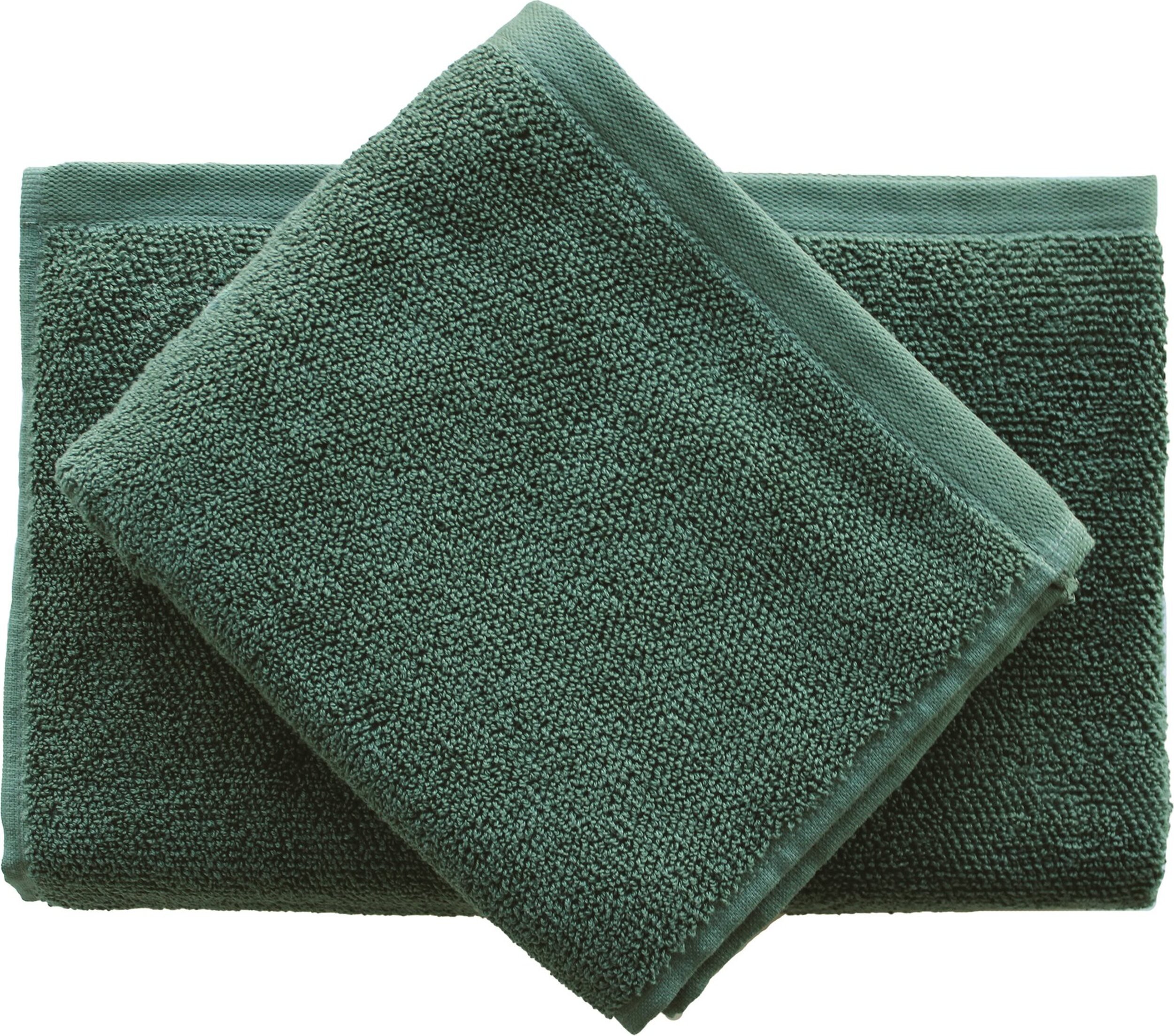 Ręczniki Mild ciemnozielone 2 szt.