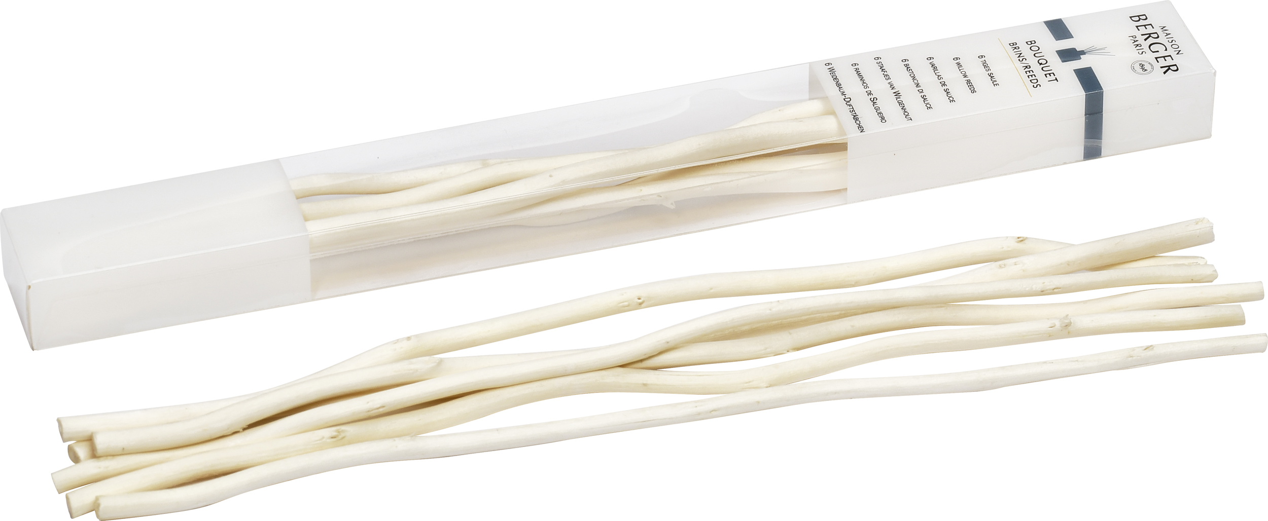 Pałeczki do dyfuzora zapachowego Maison Berger Paris naturalne 6 szt.