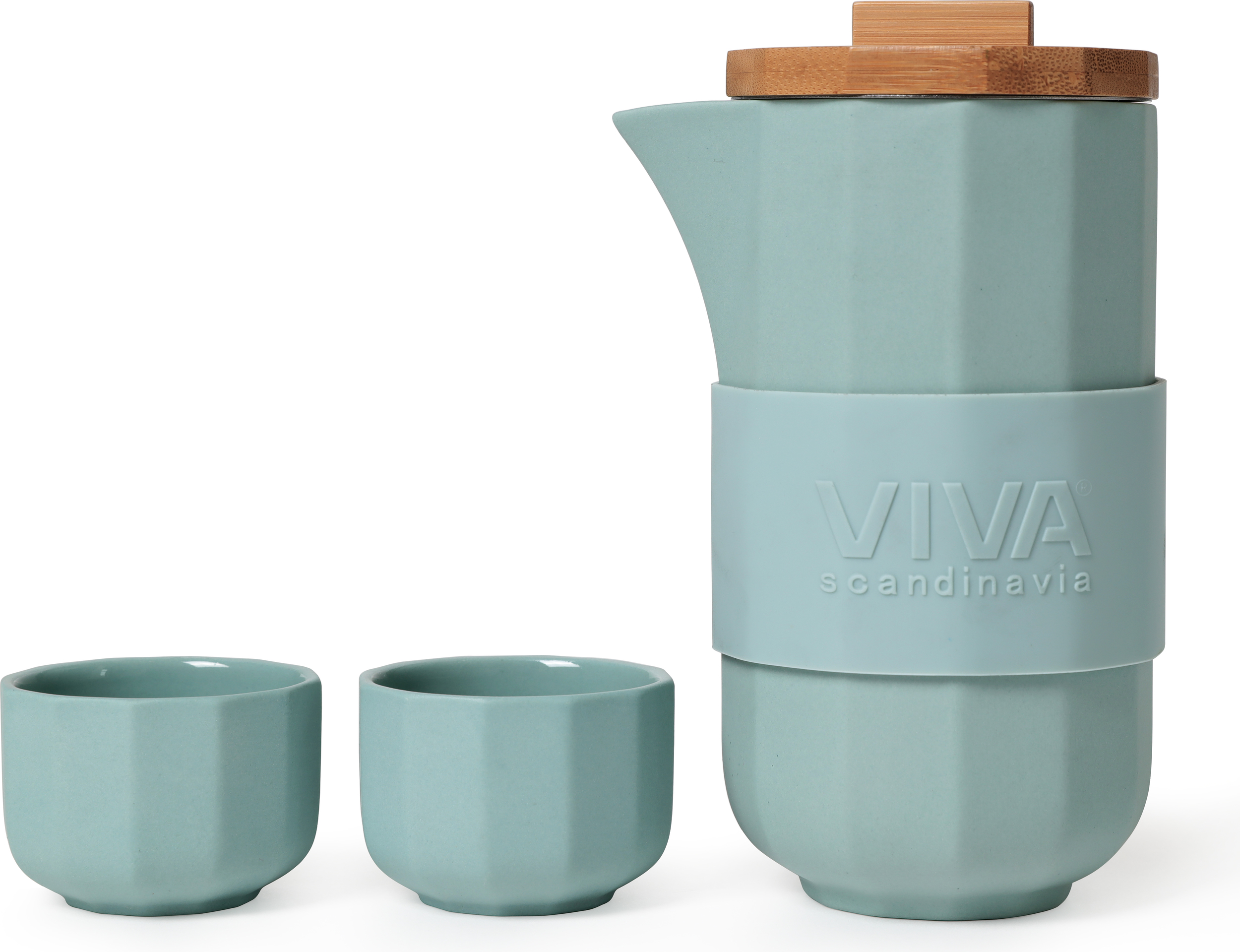 Zestaw do herbaty Alexander 4 el. zielony