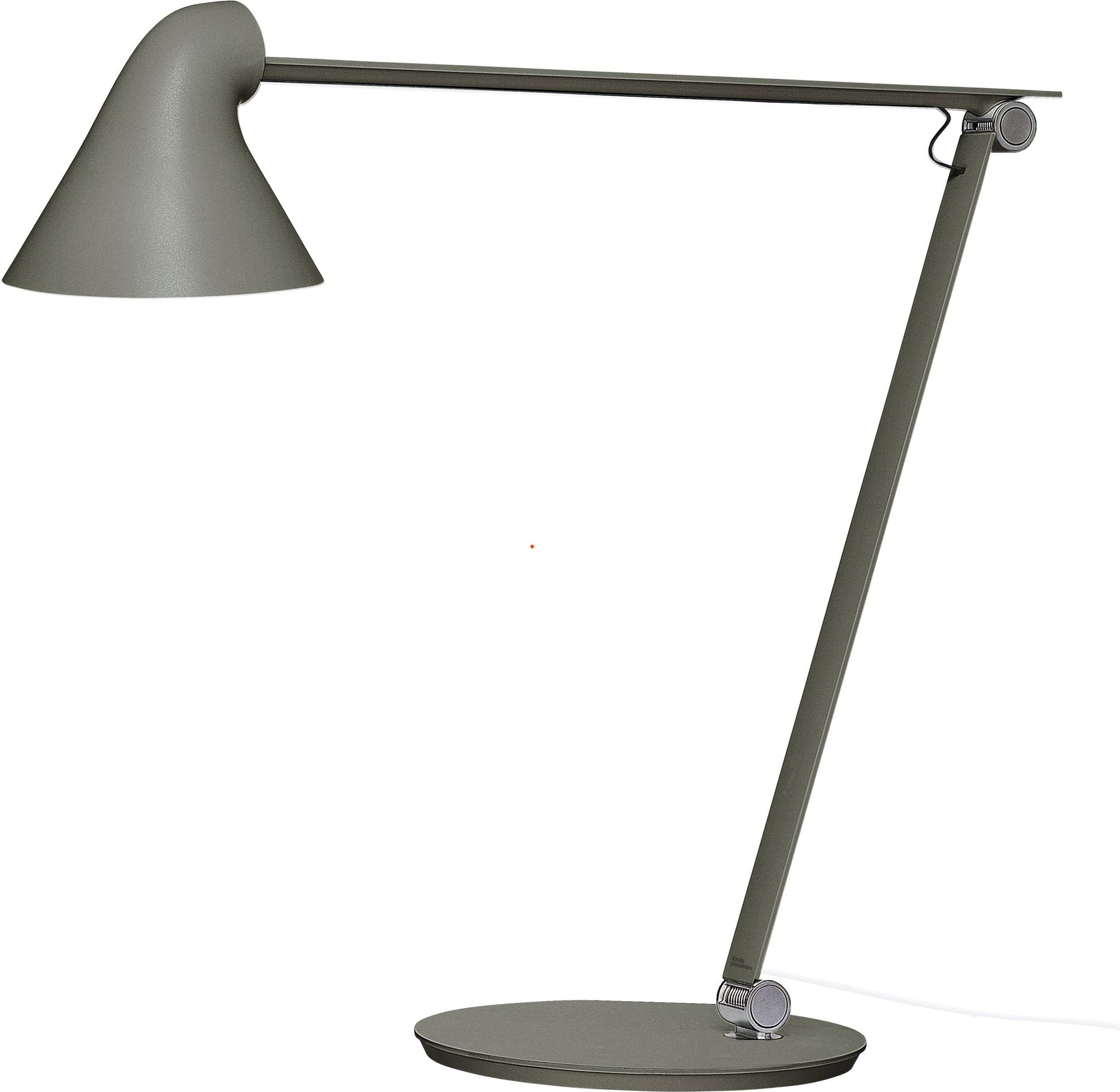 Lampa biurkowa NJP LED 3000 K ciemnoszara