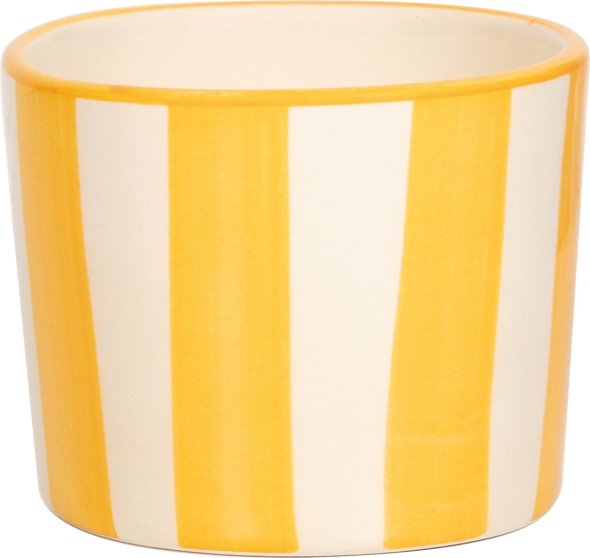 Kubek Lido Righe w paski 230 ml żółty