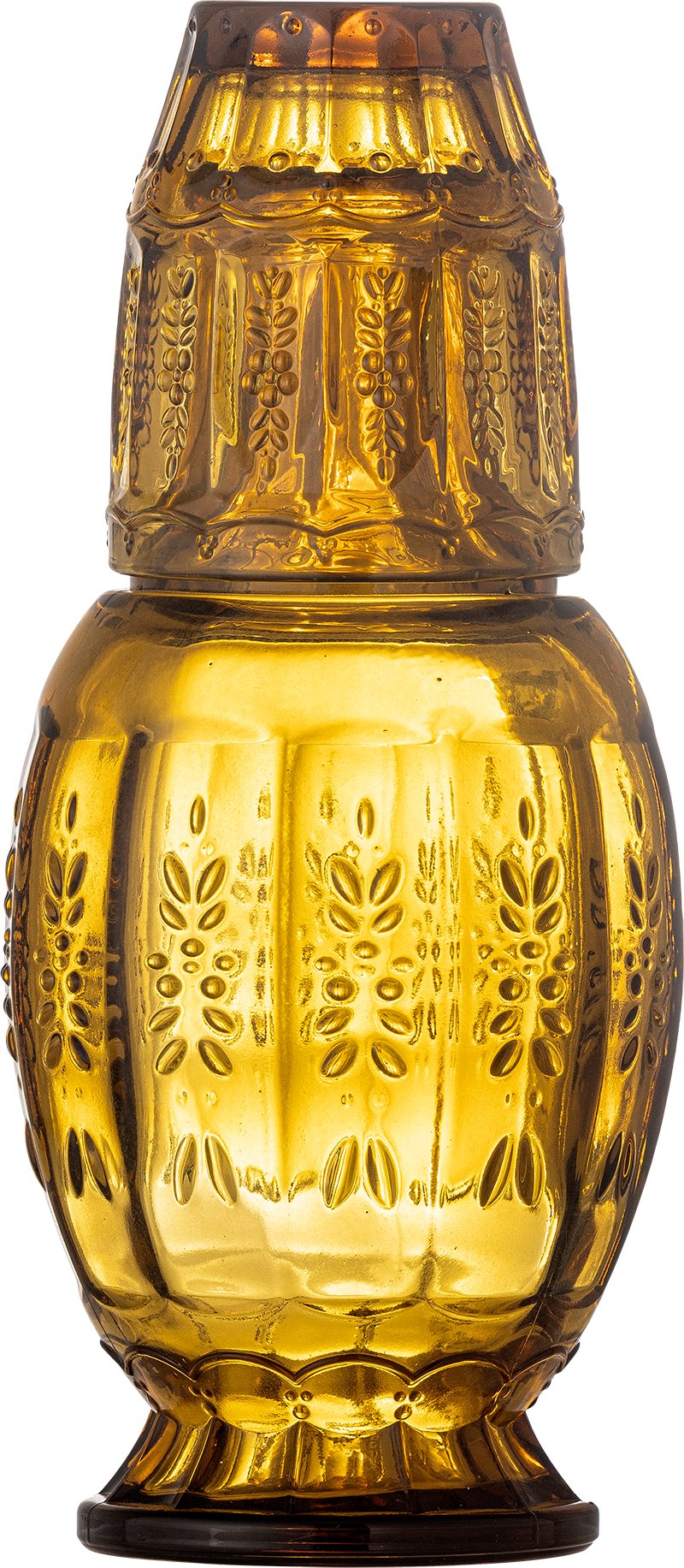 Karafka Theon 1,1 l żółta ze szklanką 2 el.