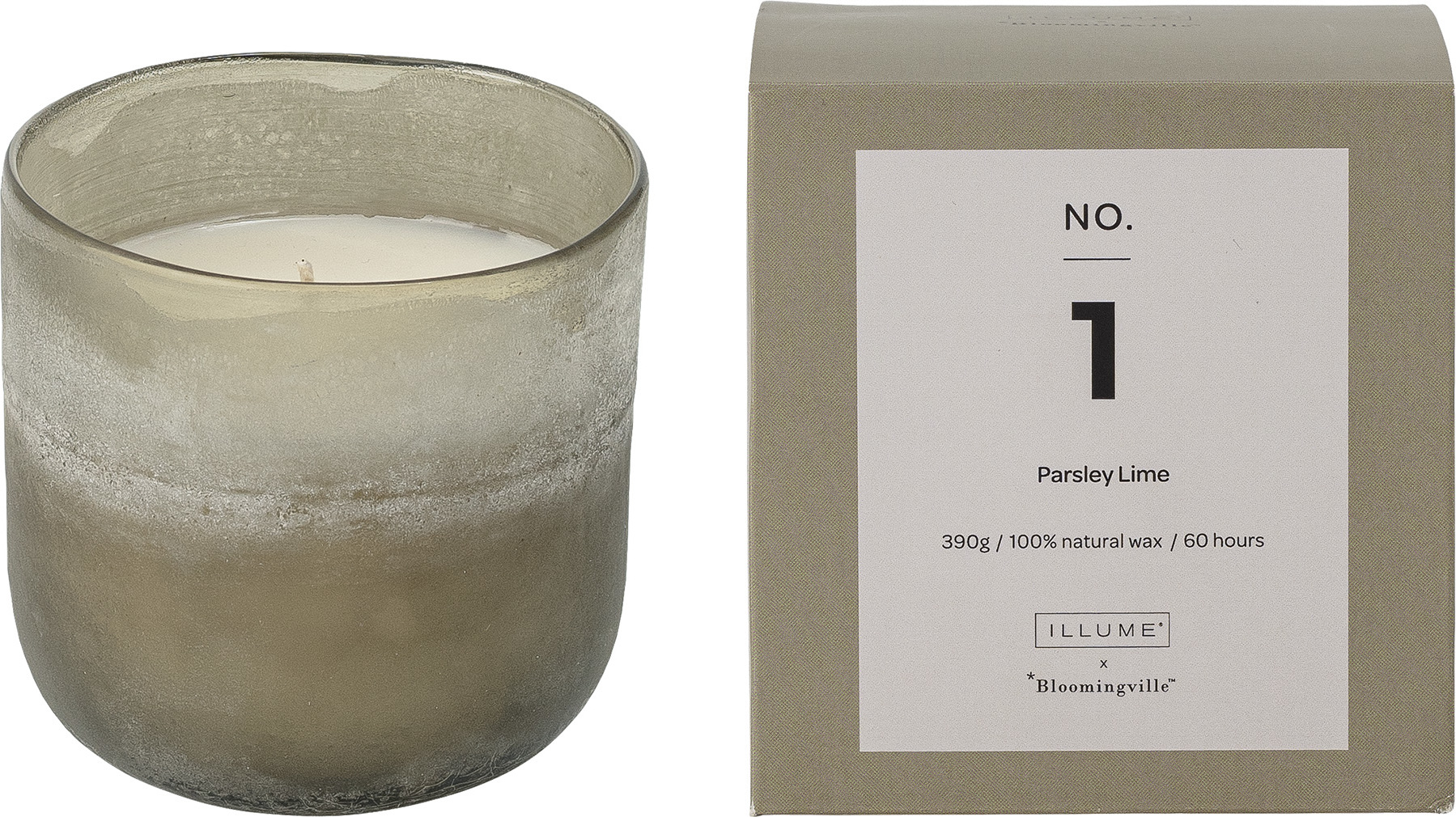 Świeca zapachowa Illume No.1 Parsley Lime 10,5 cm