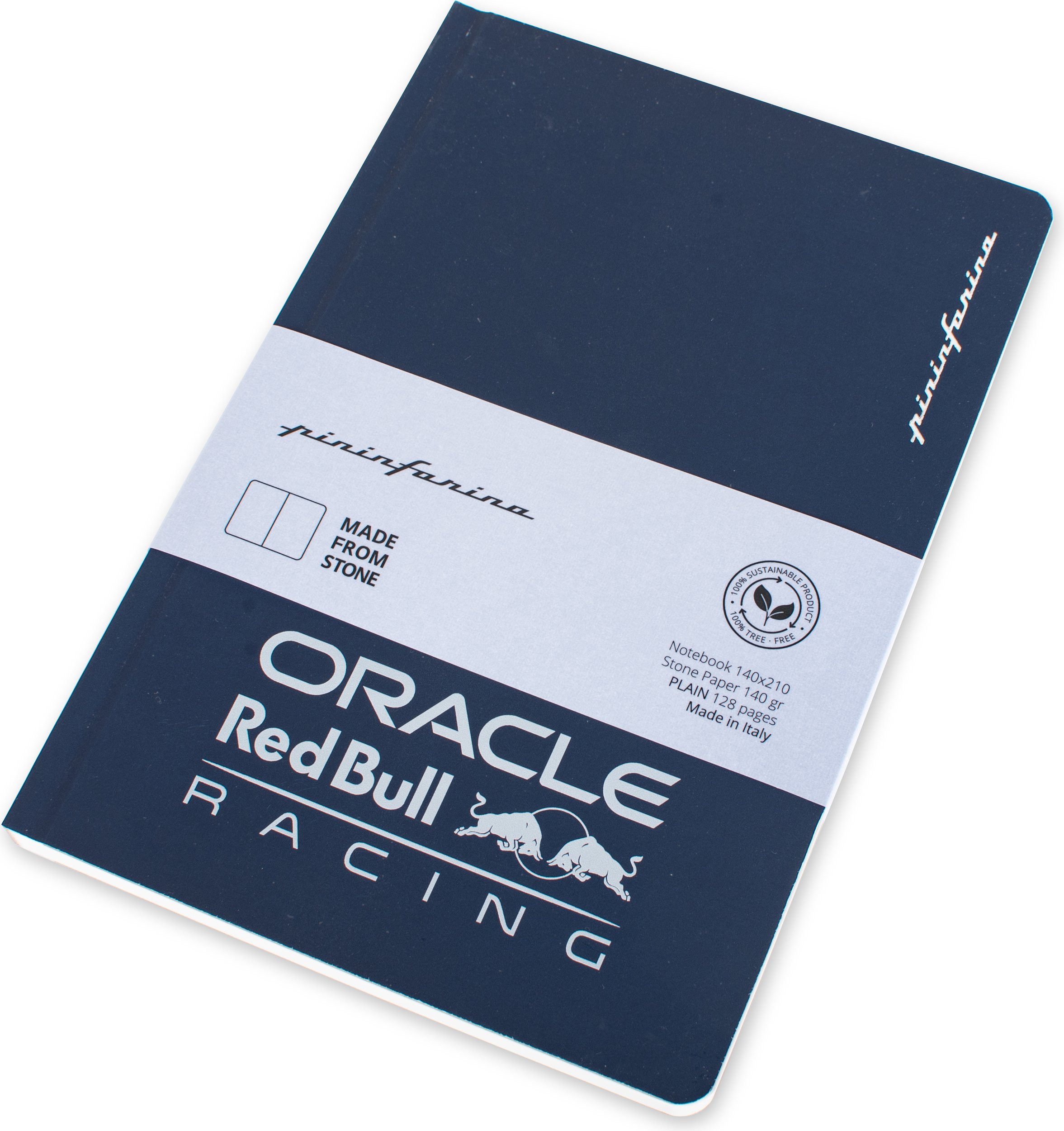 Notes z kamiennego papieru wodoodporny Pininfarina Redbull Cool w linię A5 128 stron