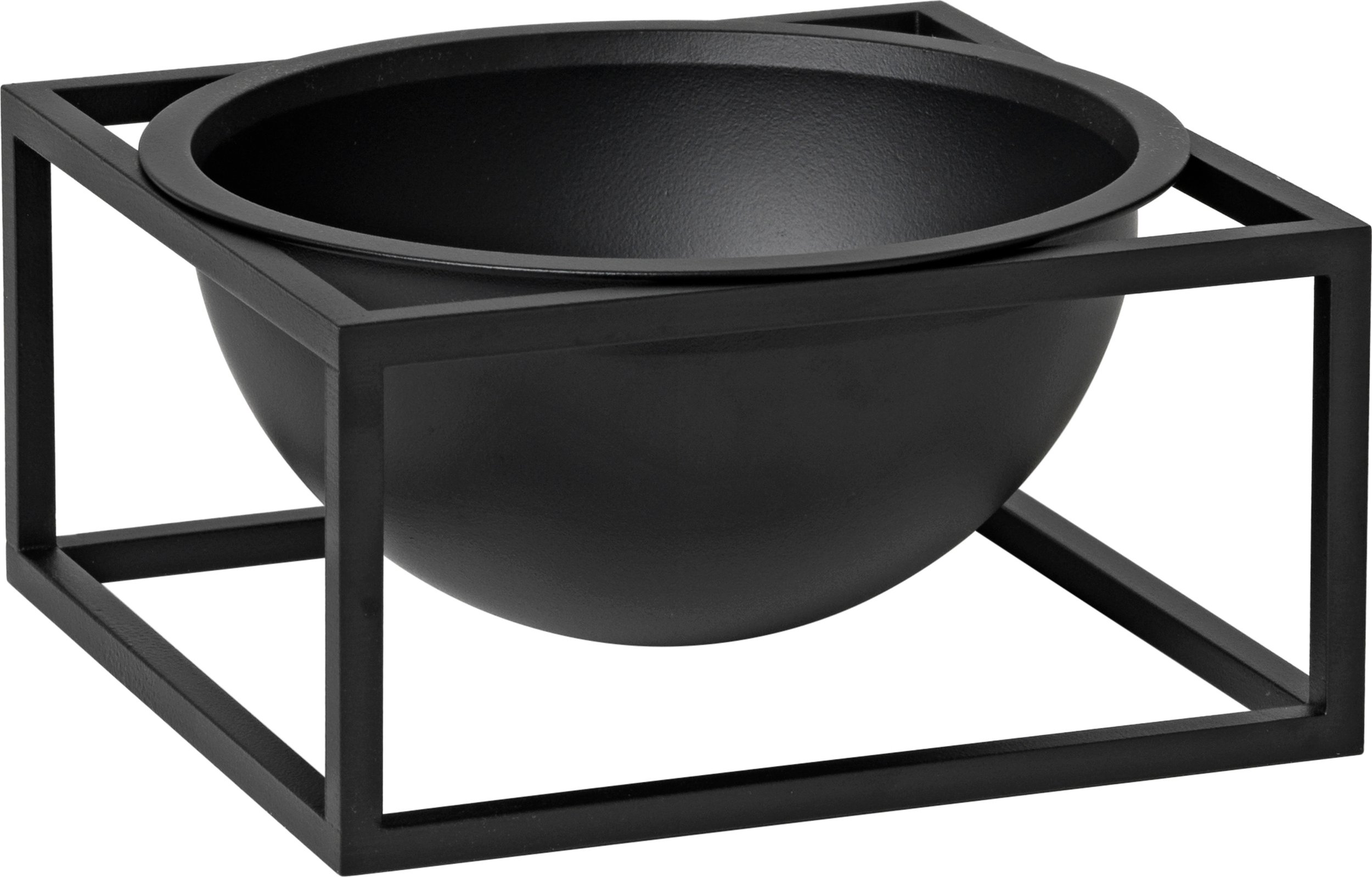 Miseczka Kubus centerpiece niska 7 cm czarna