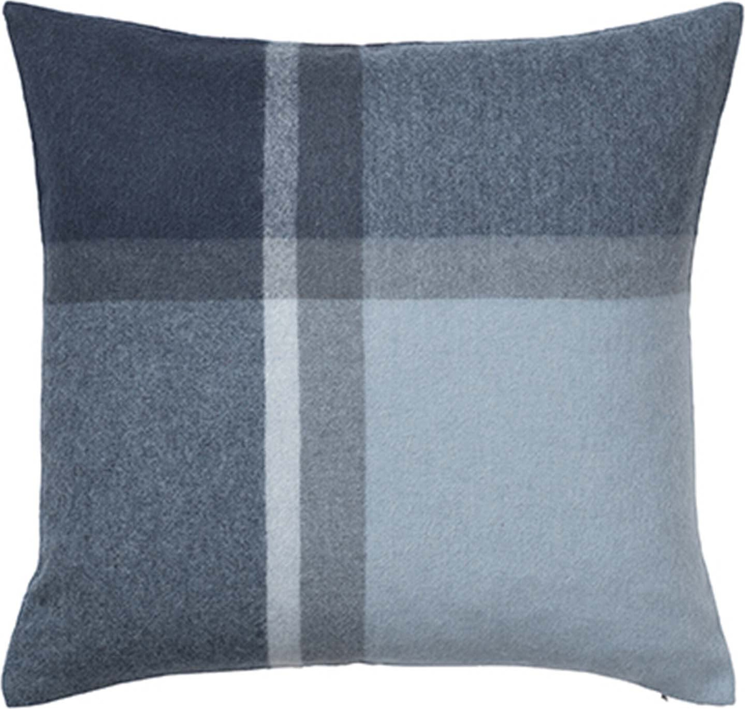 Poszewka dekoracyjna Manhattan 50 x 50 cm niebiesko-szara