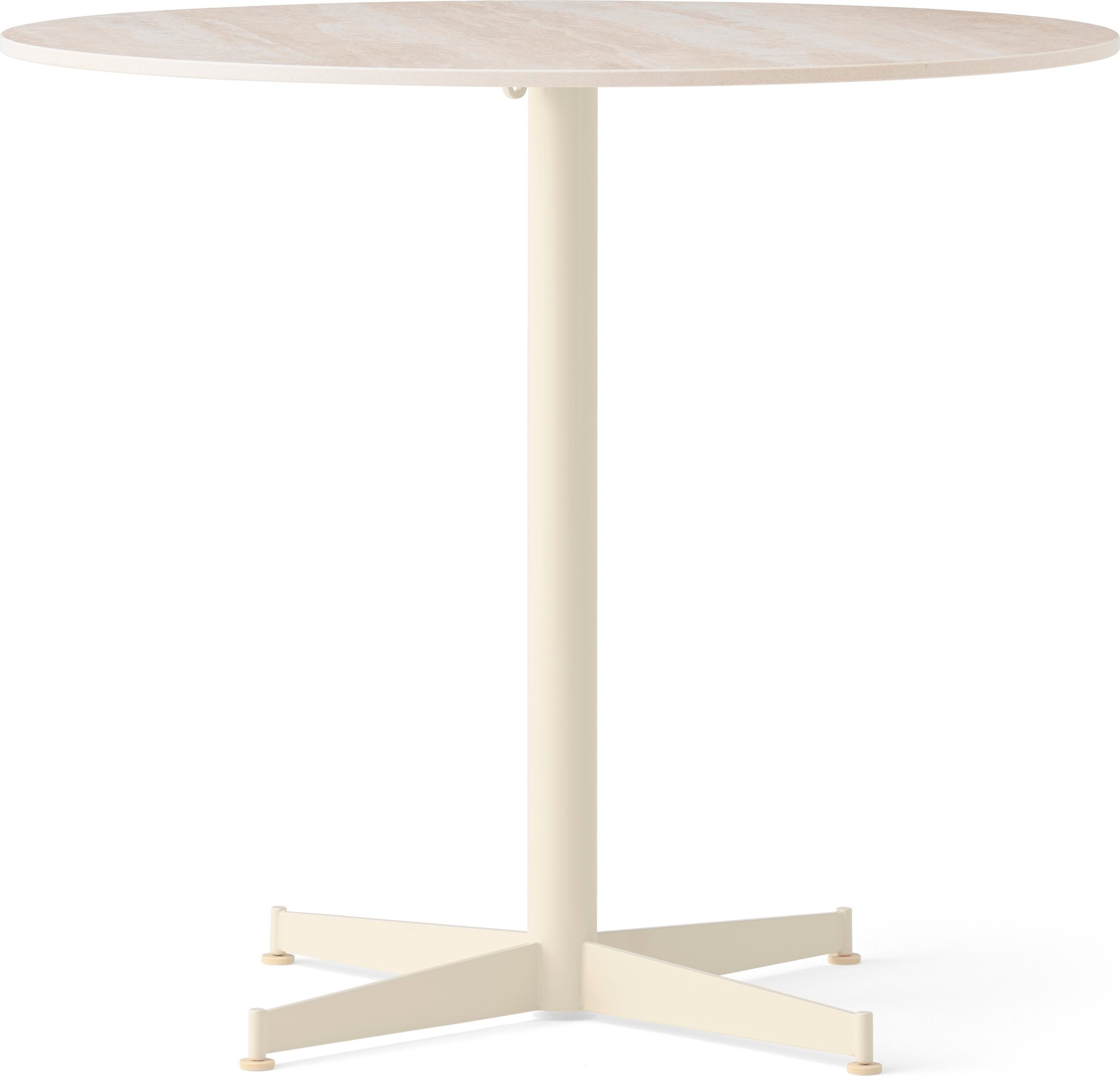 Stół z kremową podstawą Nook Star Base Ceramic 80 cm