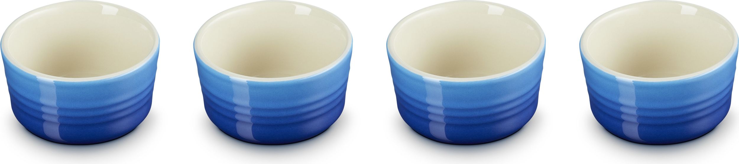 Foremki do pieczenia i serwowania Le Creuset 8 cm głęboki błękit 4 szt.