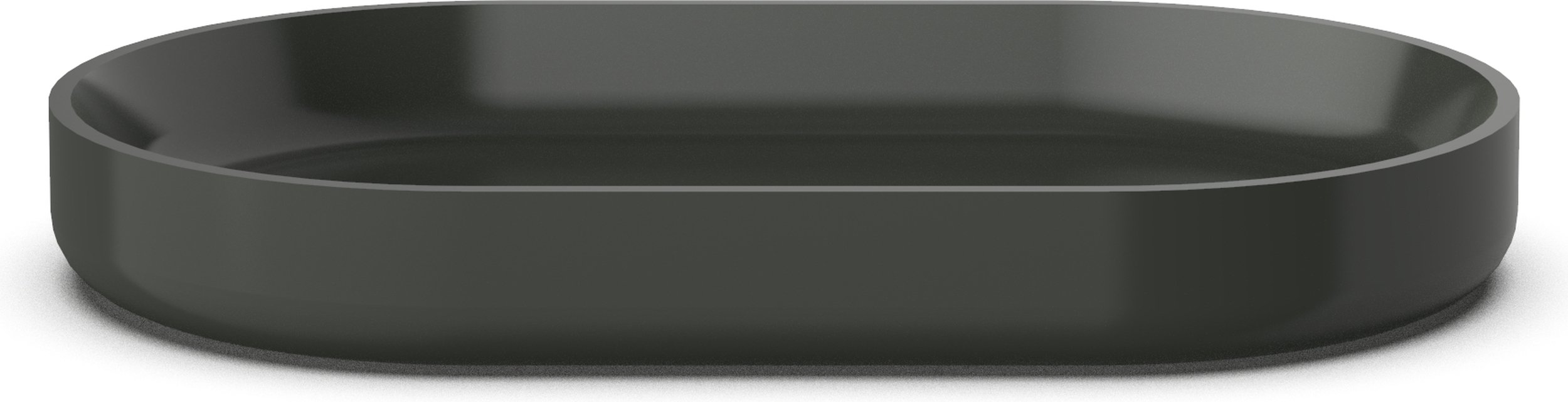 Taca łazienkowa Of Line 20 cm czarna