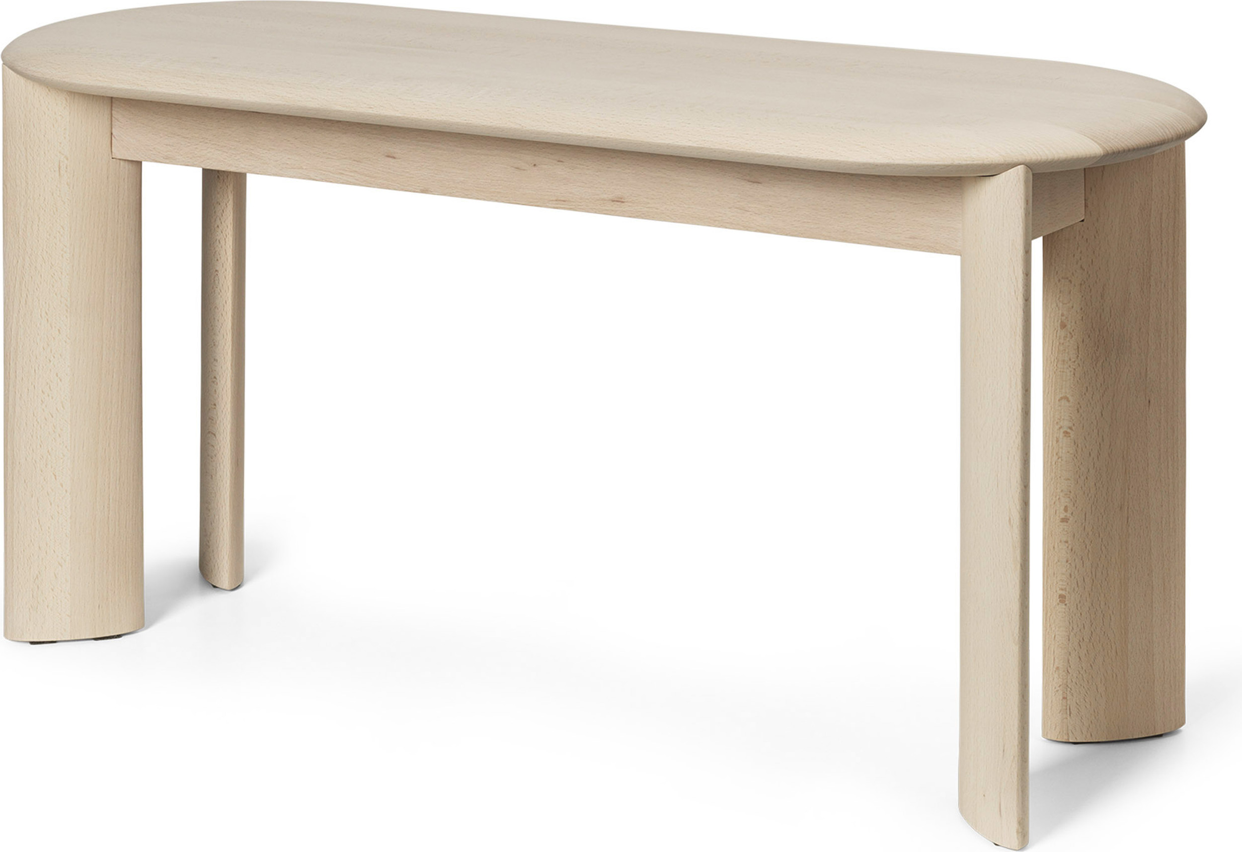 Ławka Bevel z drewna bukowego