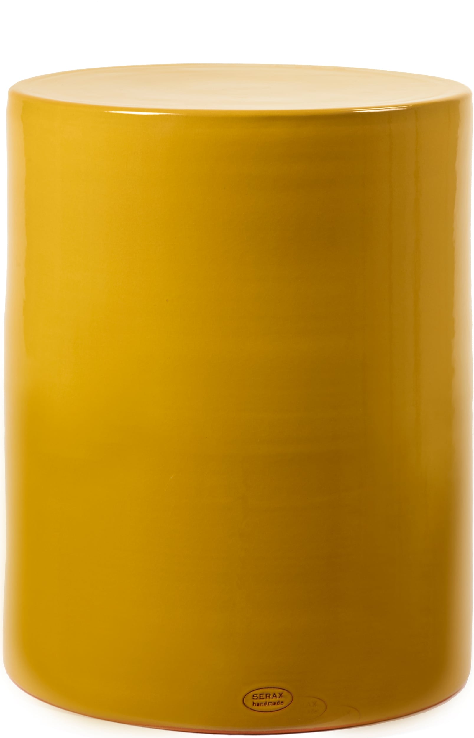 Stolik boczny Pawn 46 cm żółty