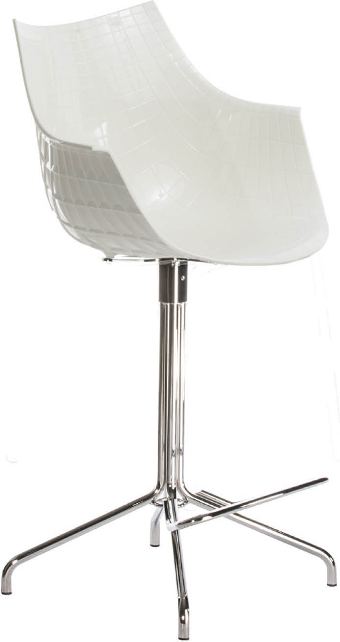 Krzesło Meridiana z podnóżkiem