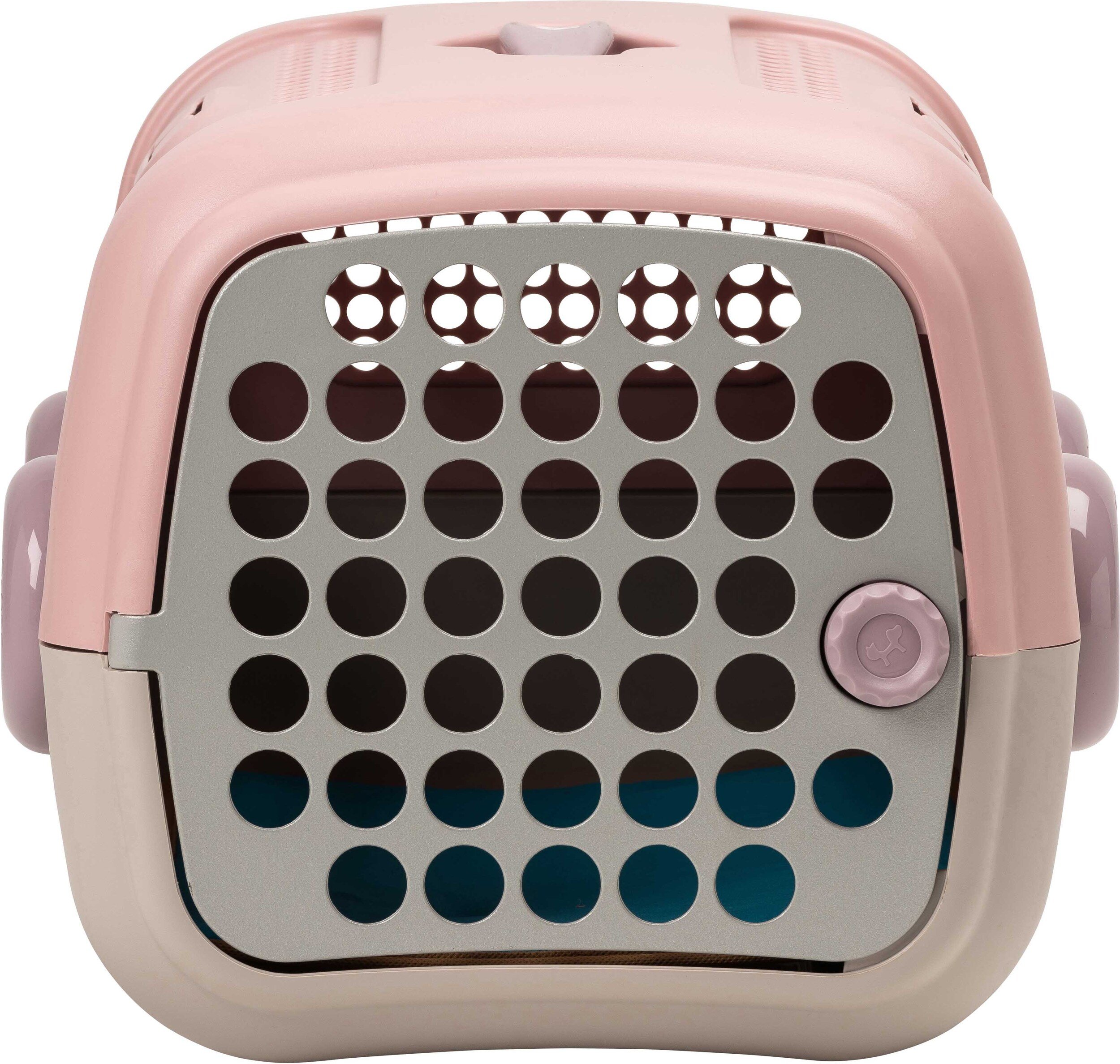 Transporter dla zwierząt United Pets różowo-szary