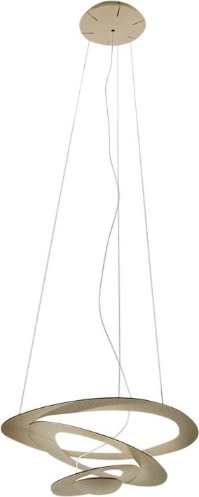 Lampa wisząca Pirce Micro LED 3000 K złota