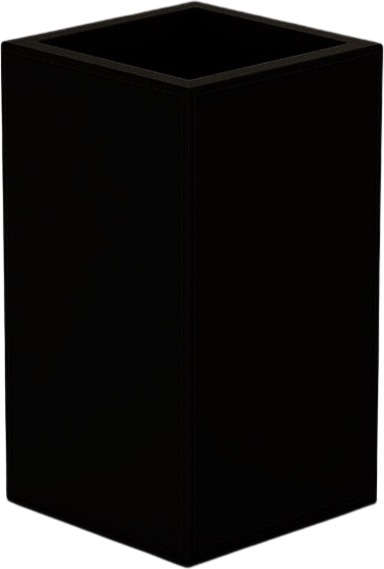 Pojemnik łazienkowy Brownie 7 cm czarny