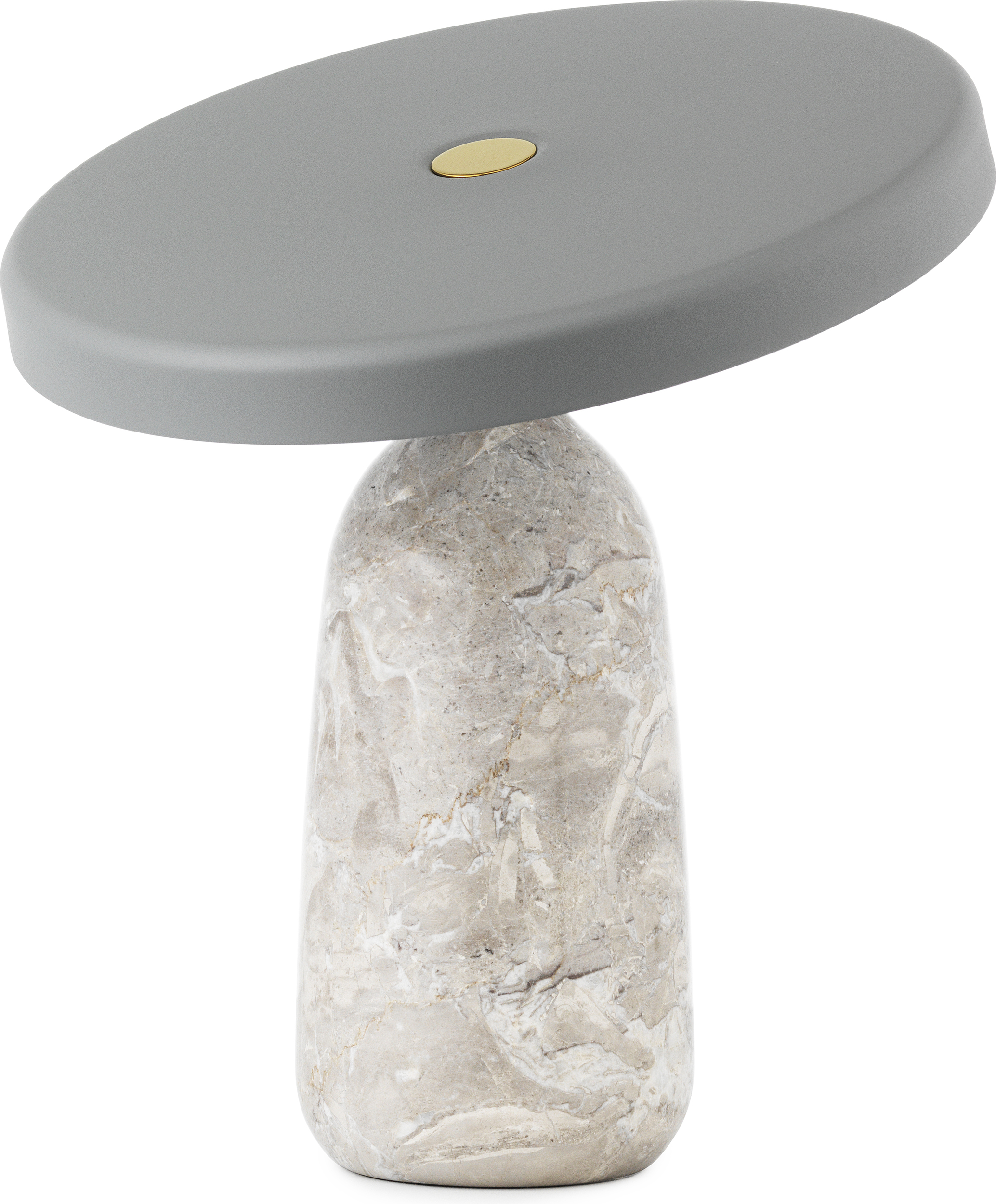 Lampa stołowa Eddy szara