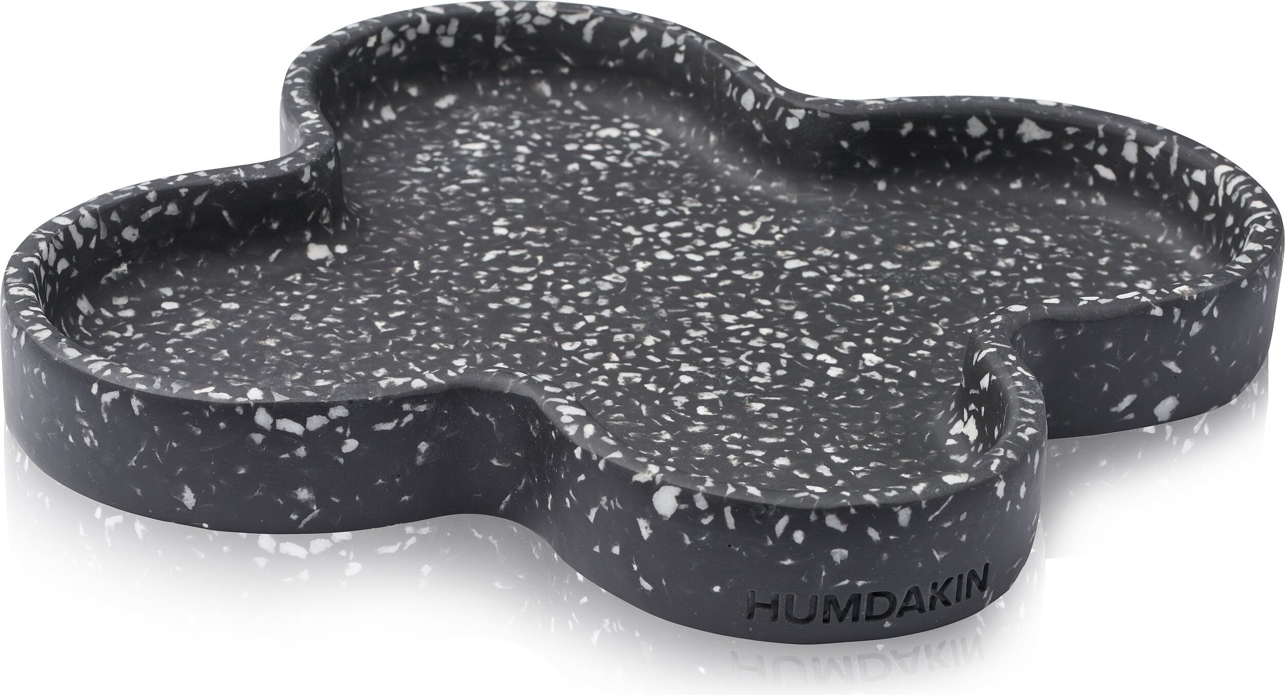 Taca dekoracyjna Humdakin Palermo Terrazzo czarna