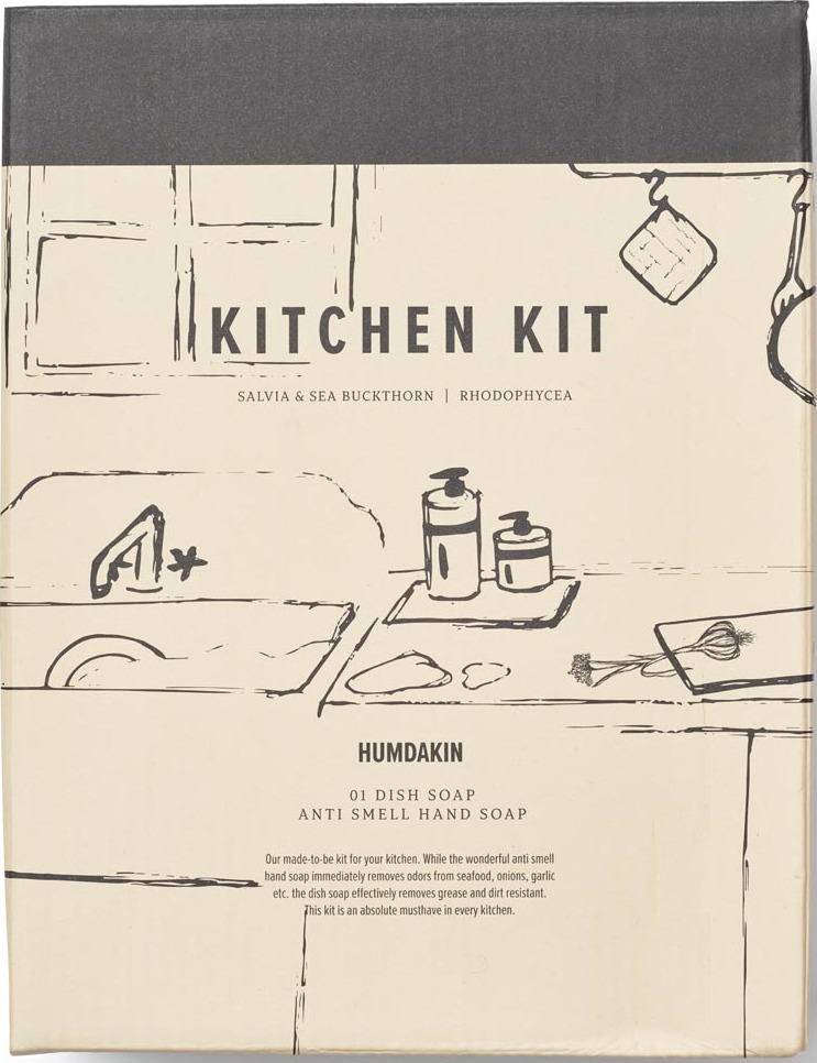 Płyn do mycia naczyń i mydło do rąk Humdakin 750 ml + 500 ml 2 el.