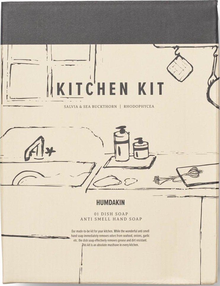 Płyn do mycia naczyń i mydło do rąk Humdakin 750 ml + 500 ml 2 el.