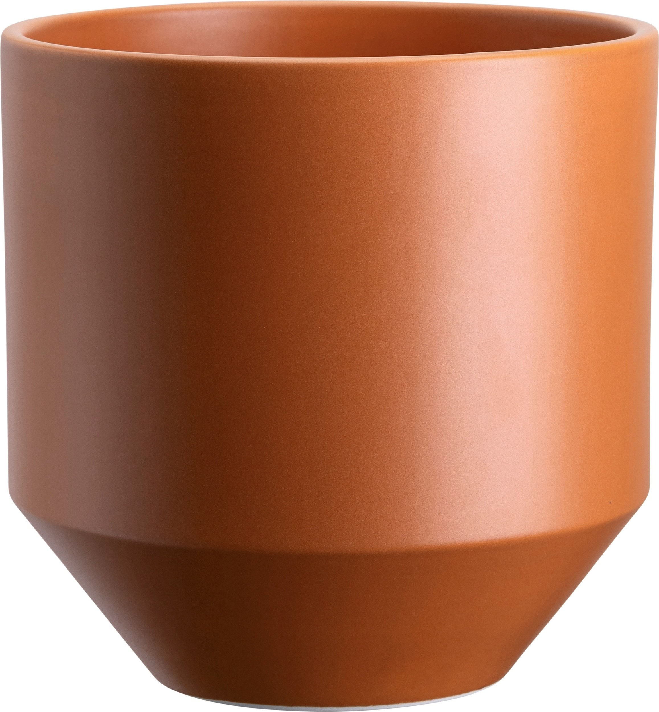 Doniczka Lily 18 cm pomarańczowa