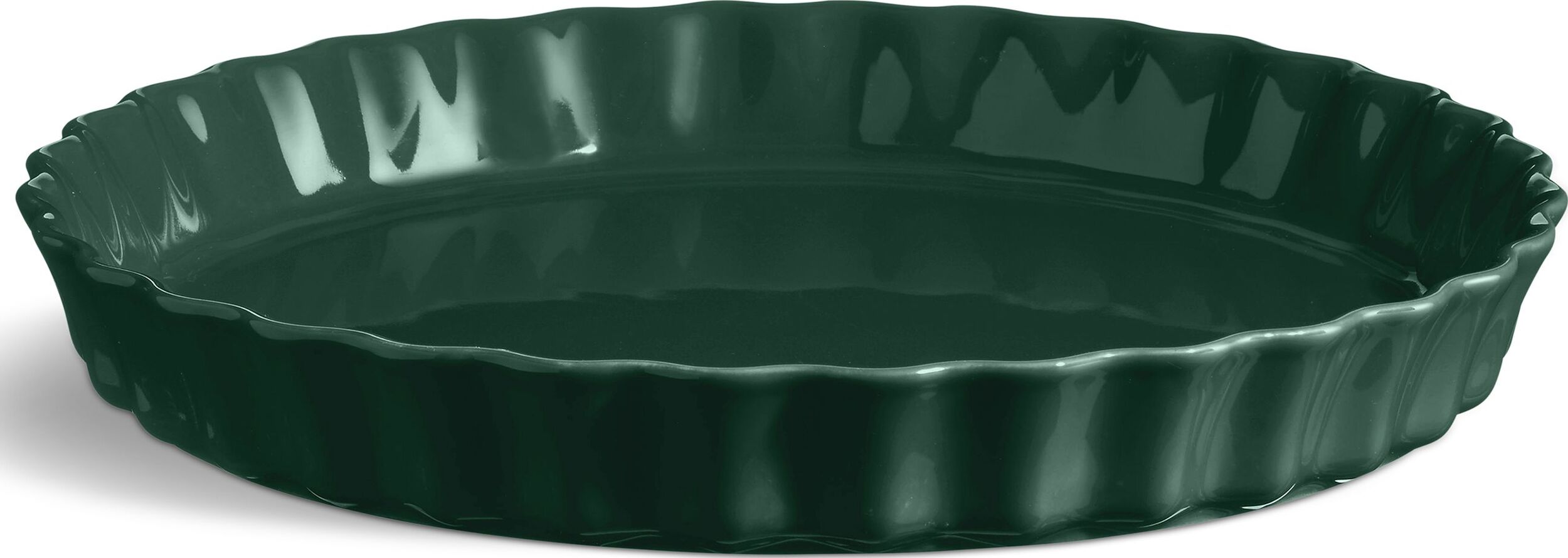 Forma do tarty ceramiczna Emile Henry 28 cm zielona