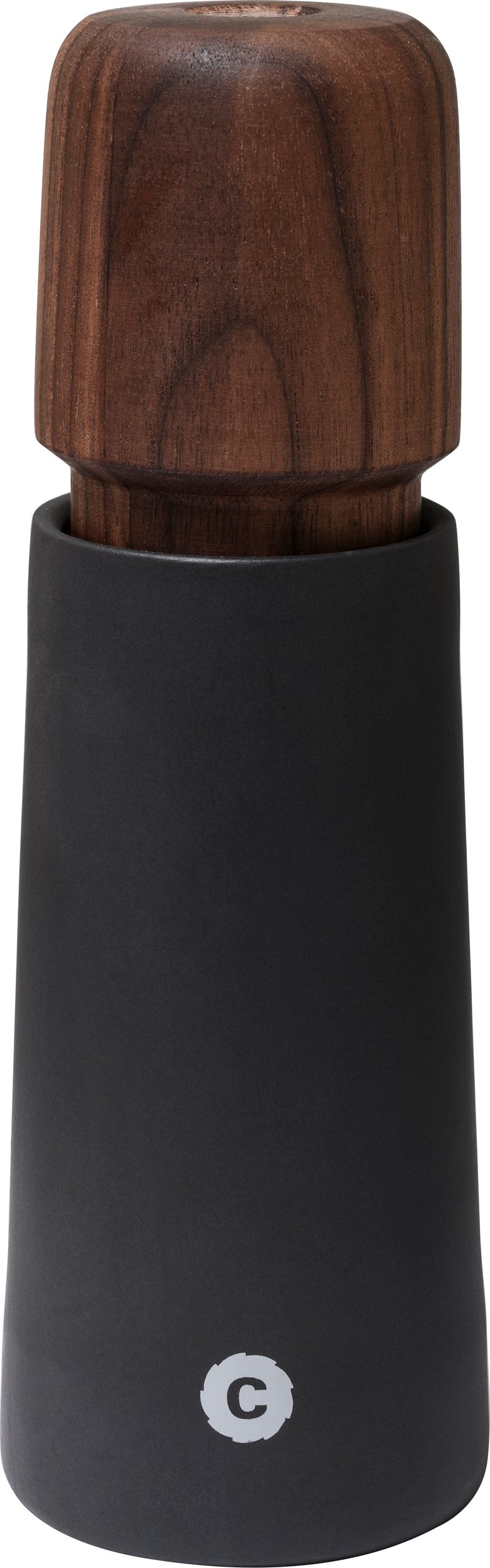 Młynek do soli lub pieprzu Stockholm 17 cm czarny porcelanowy