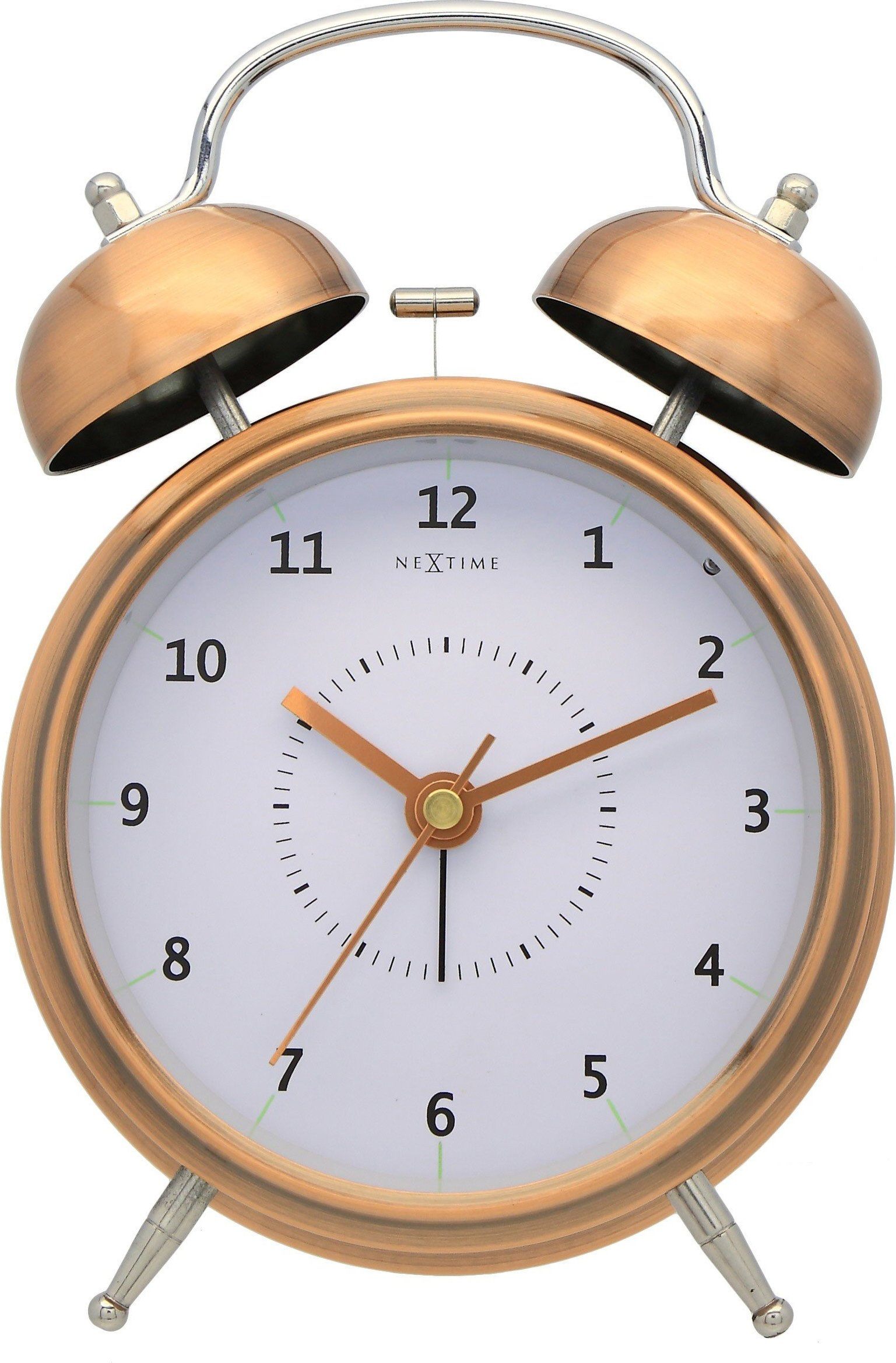 Budzik Wake Up miedziany 15 cm