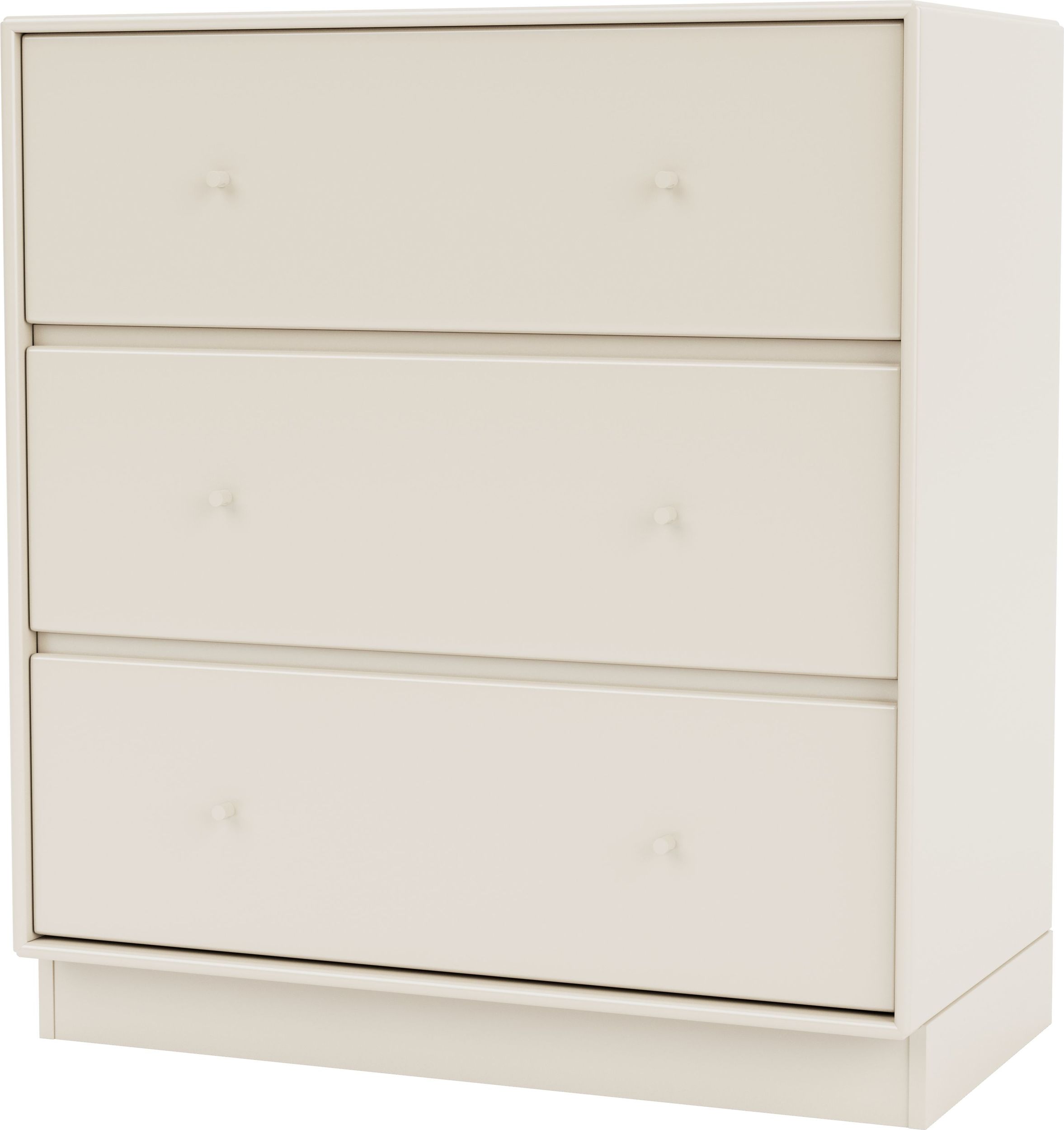 Komoda Carry jasnobeżowa na cokole 7 cm