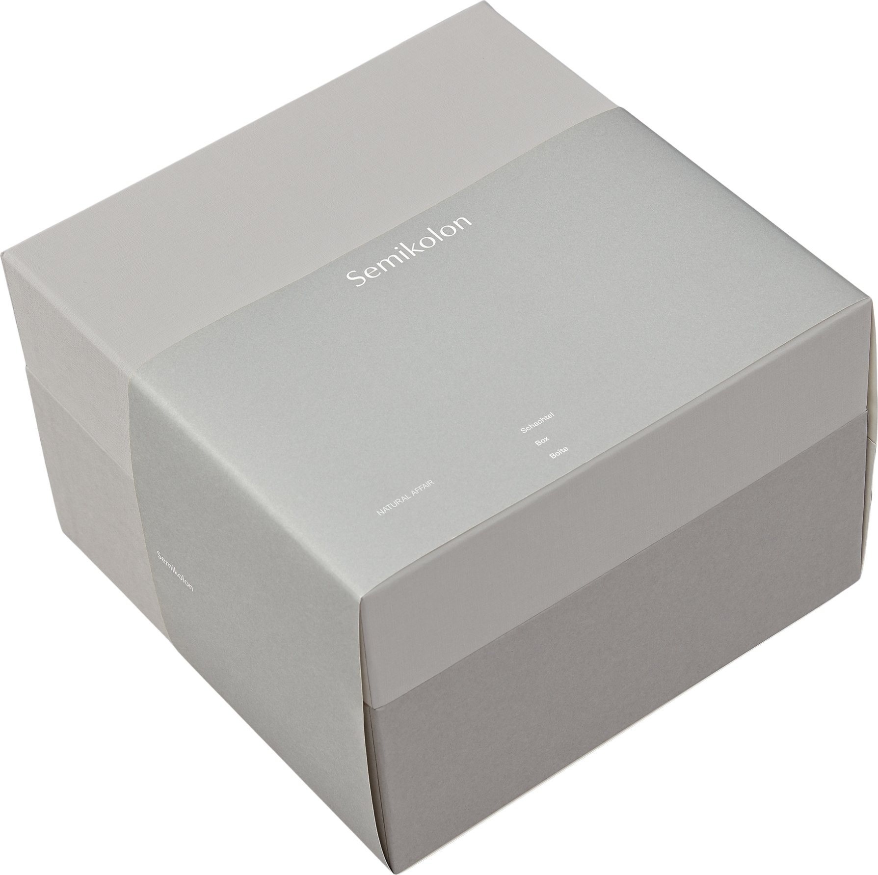Pudełko prezentowe Natural Affair S szare