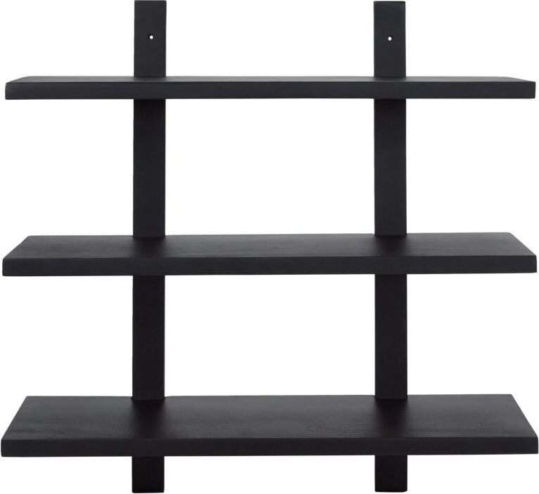 Półka ścienna Set czarna